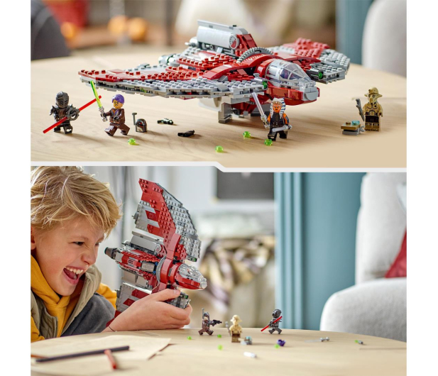 LEGO Star Wars™ 75362 Prom kosmiczny Jedi T-6 Ahsoki Tano - 1170597 - zdjęcie 7